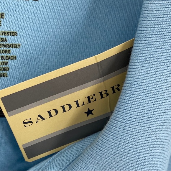 Saddlebred Polo Style Collared Pullover Mens Shirt NWT XL - Picture 6 of 6